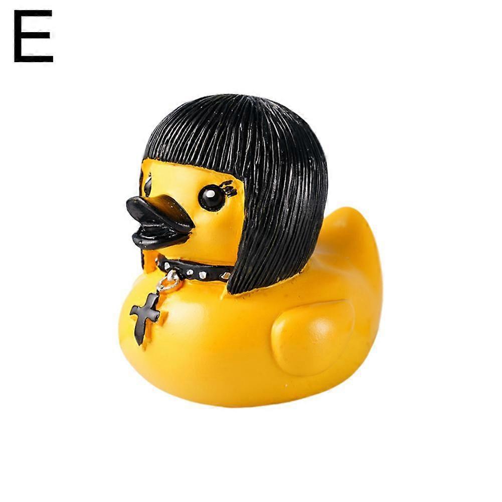 For Collectors PVC Action Figure Duck 8cm Model For Decorations And Gifts