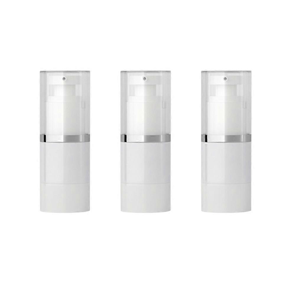Shampoo Bottle Vacuum Bottle for Storage Use 3Pcs Transparent Set