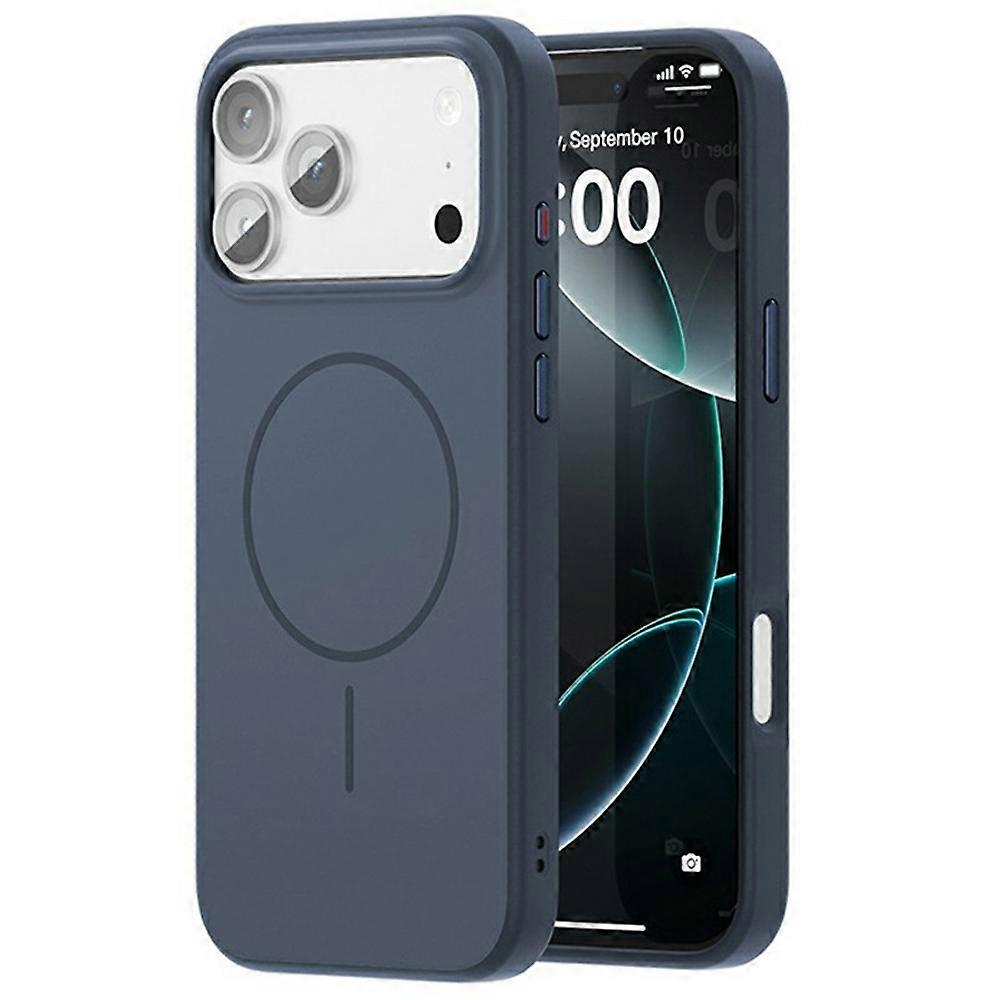 For iPhone 17 Pro Case Compatible with MagSafe Shockproof TPU PC Phone Back Cover