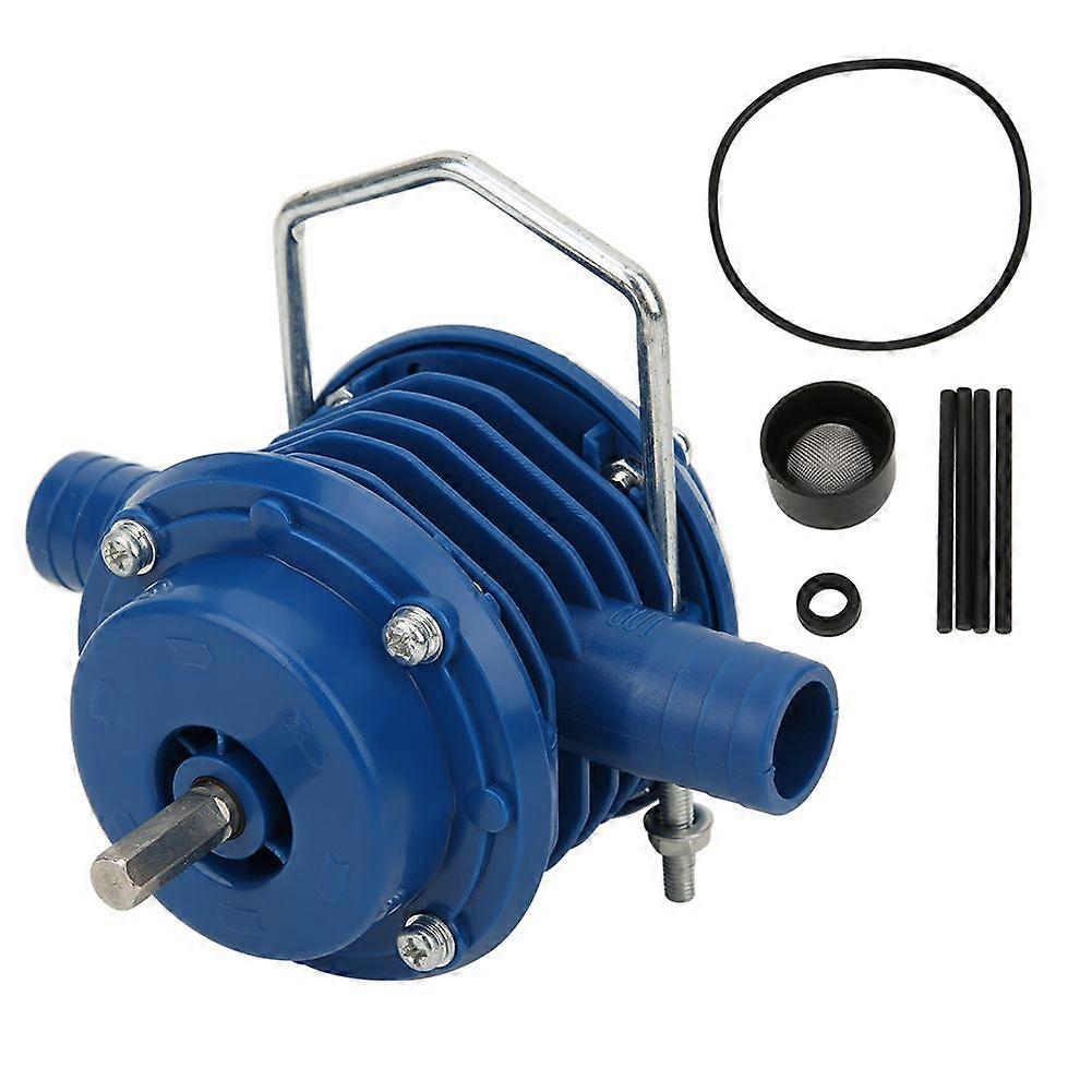 Mini bærbar selvansugende centrifugal vandpumpe Husholdningshave elektrisk håndborepumpe