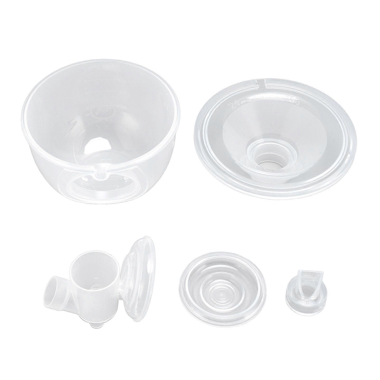 Wearable Breast Pump Set Increase Efficiency Duckbill Valve Breast Pump Flange Inserts for S9 S10 S12 24mm / 0.94in