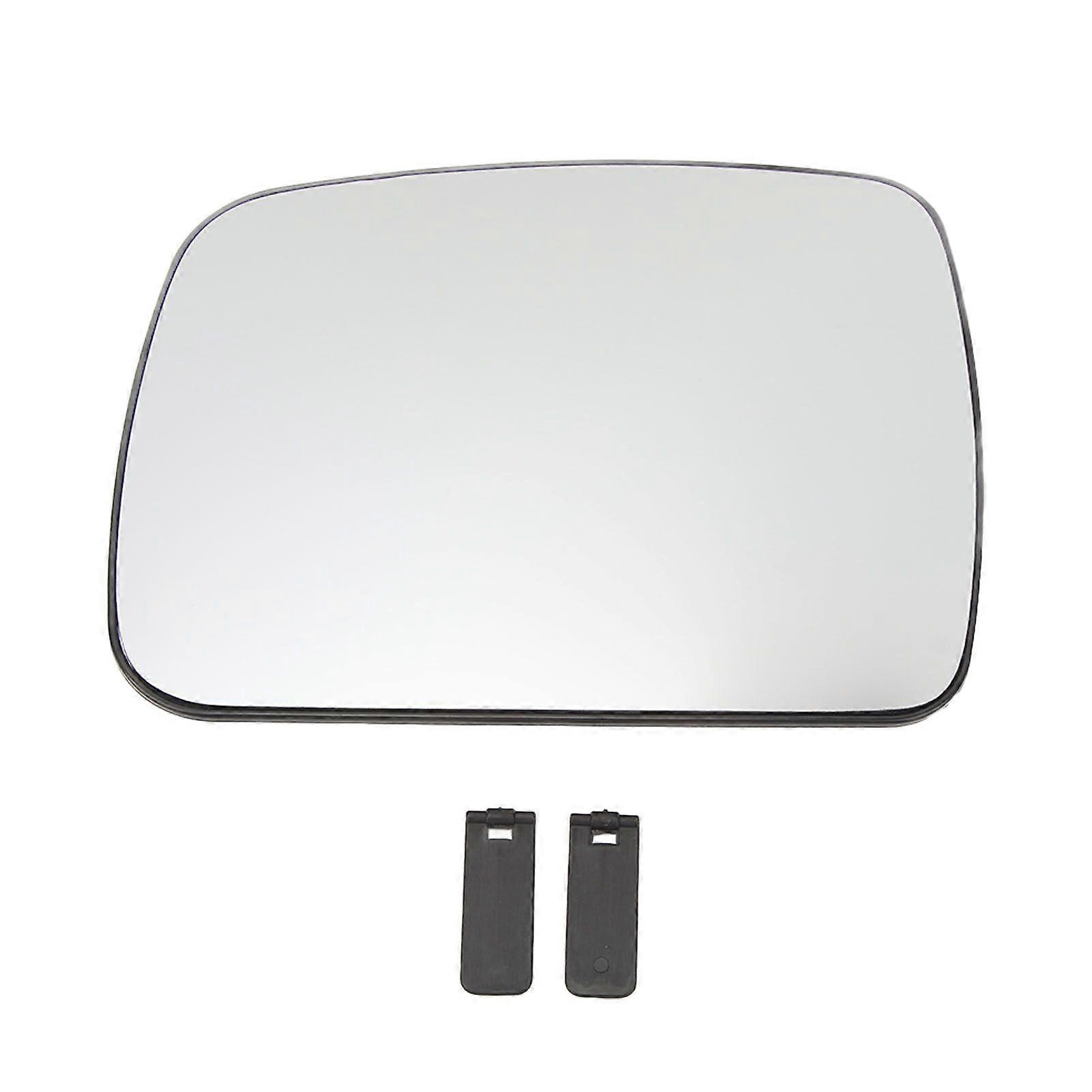 Heated Wing Mirror Glass with Brackets Clear Lens UV Protection Side Door Mirror Glass Replacement for Freelander 2 L359 Left