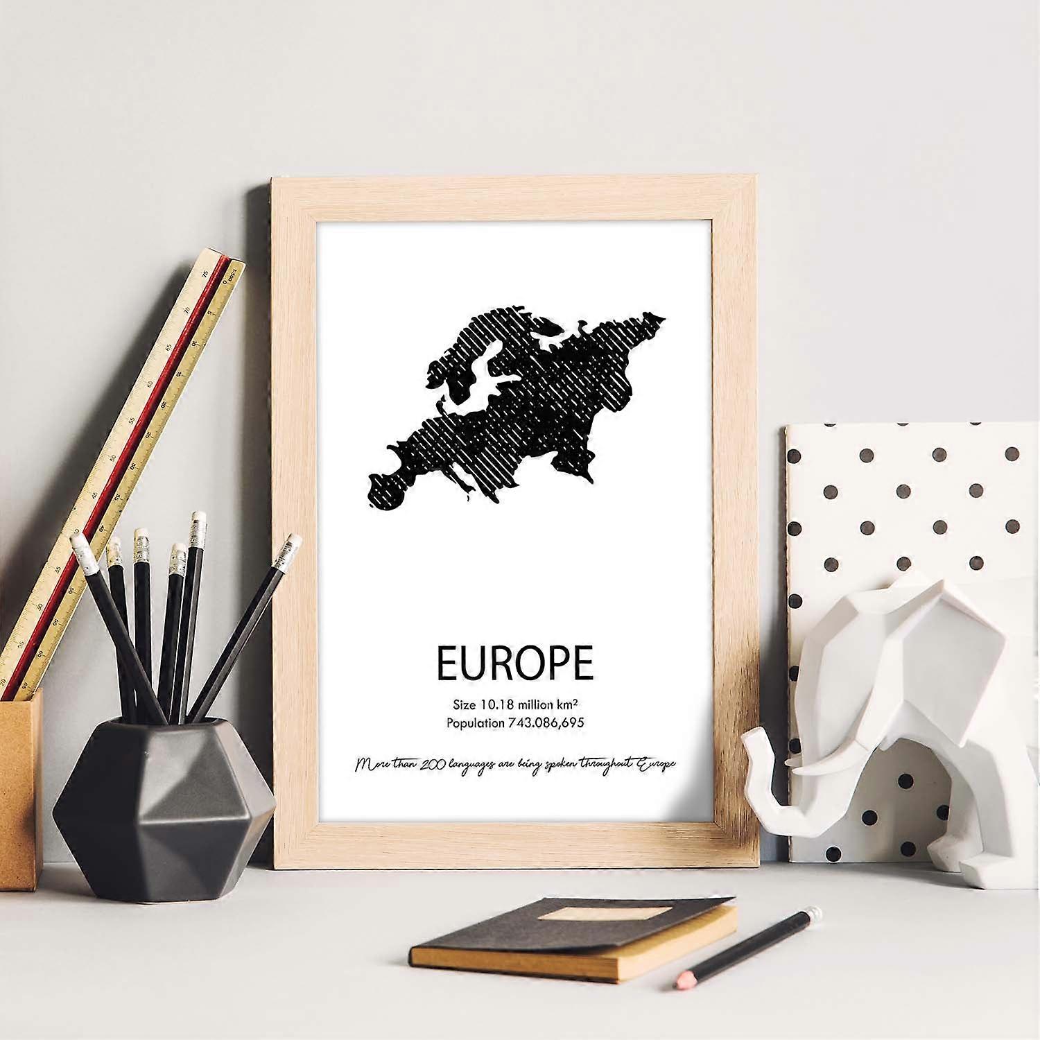 Continent européen Imprimer