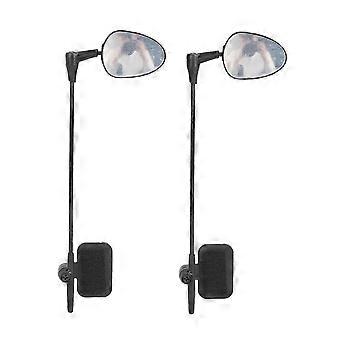 1 Pair Bicycle Helmet Rearview Mirror 360 Adjustable Bike Cycling Rear View Wide Angle Mirror Riding Accessories