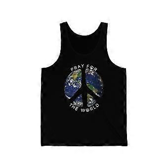 Pray For The World Unisex Tank Top