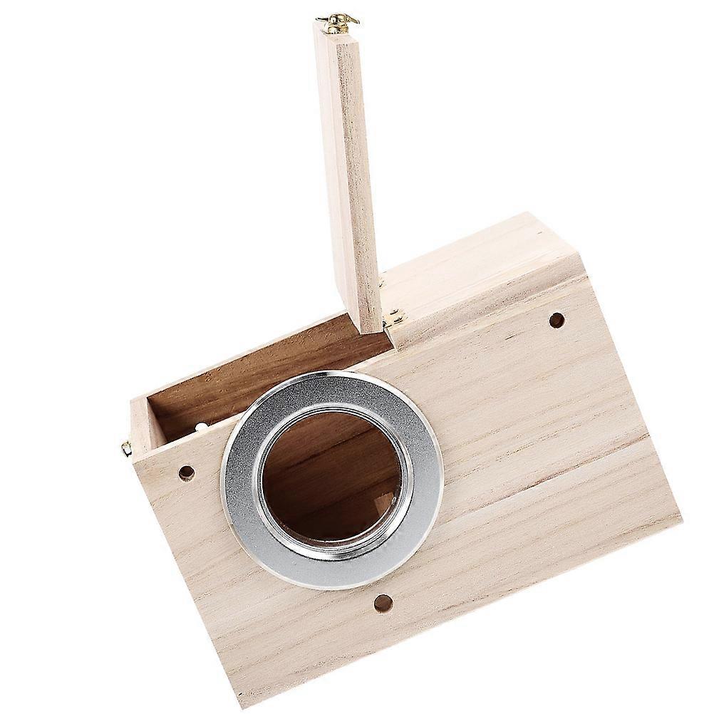 Parakeet Nesting Box Wooden Bird House for Poultry Use 4Pcs Nesting Box