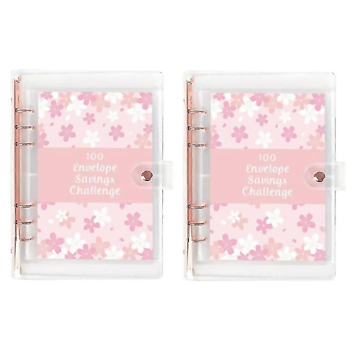 For 2pcs 100 Envelope Challenge Binder Easy And Fun Way To Save