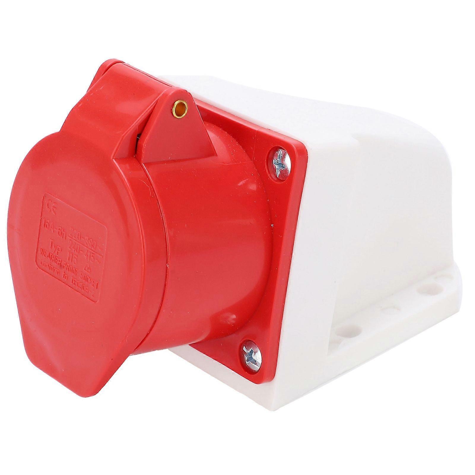 Industrial Plug 220380V/240415V 5Pin 16A Dustproof ExplosionProof Waterproof Wall Mount Socket