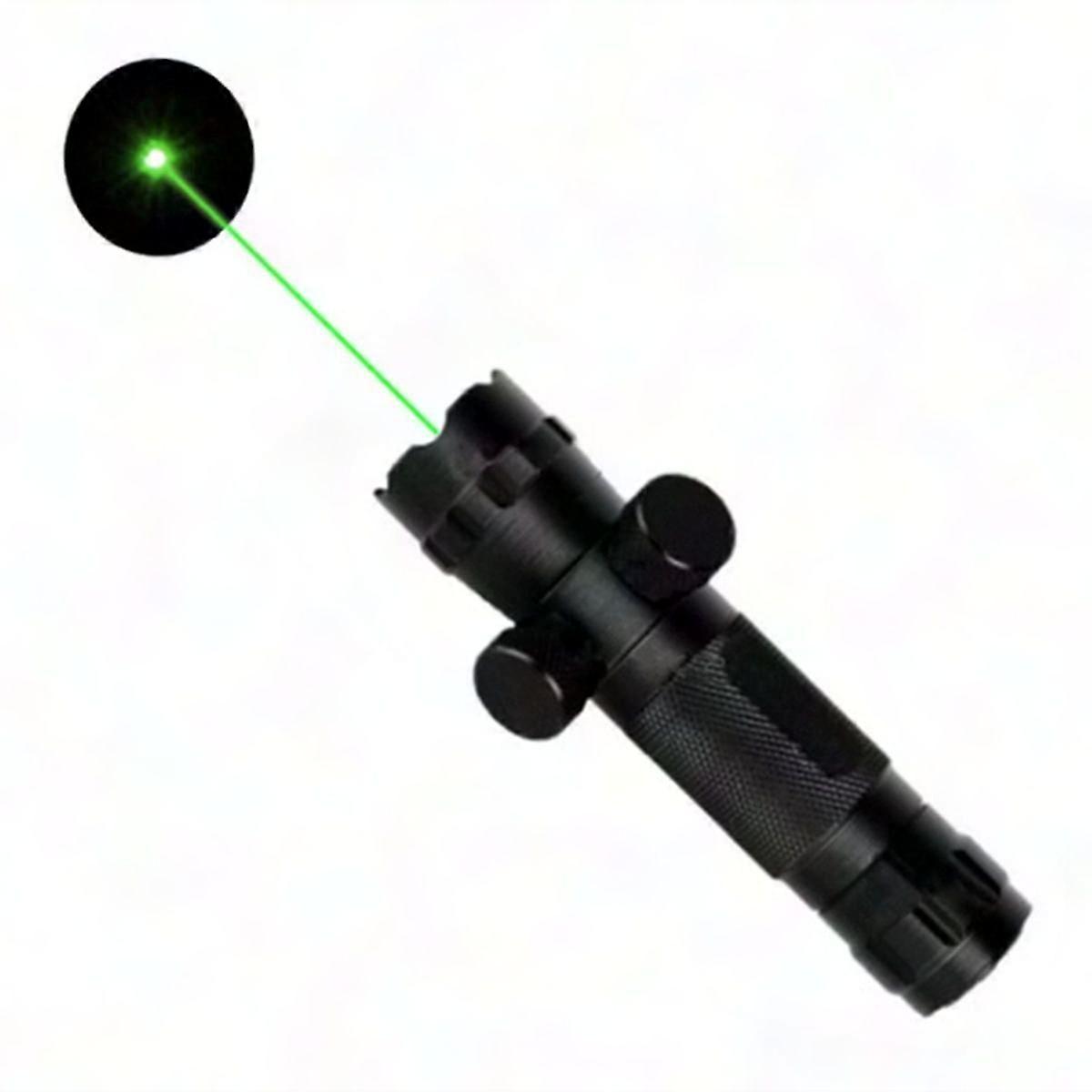 Adjustable Pen Green Laser Sight with Infrared Calibration for Precise Up, Down, Left, Right Alignment