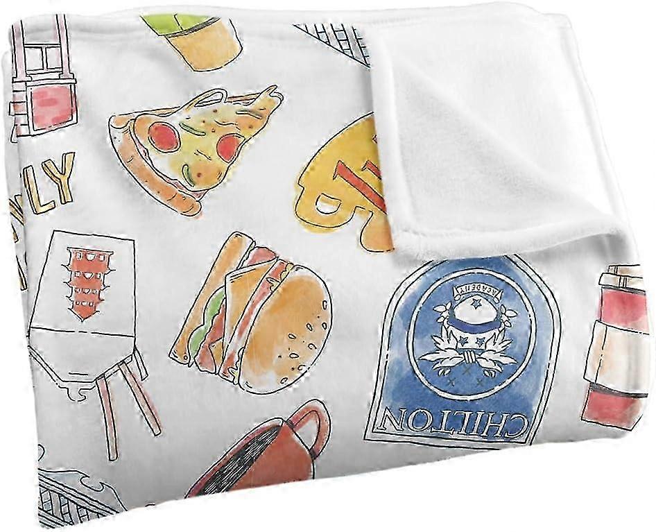 GILMORE GIRLS Blanket, 152 x 127 cm Dragonfly Inn and Lukes Silky Touch Super Soft Throw Blanket One Size Multicolor 2025