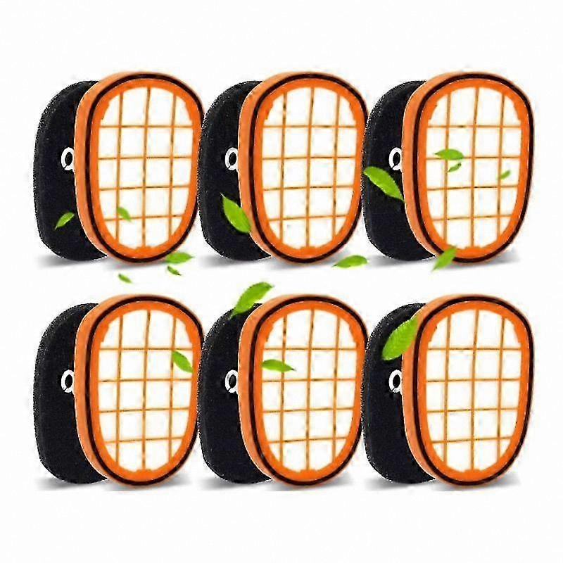 Replacement Filters for SpeedPro Max Aqua Handheld Vacuum Cleaner Models FC6812 FC6813 FC6822 FC5005/01 4/6 Pieces-Compatible with Various Units