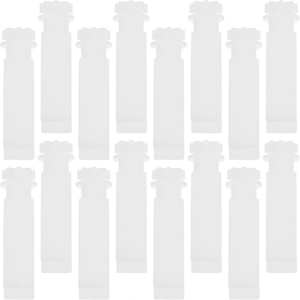 Vertical Blind Stem Replacement PVC for Repair 60Pcs Transparent Stems