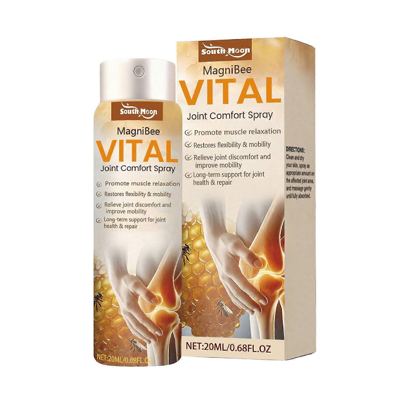 Bee Venom Joint Spray, Vital Joint Comfort Spray, Muscle & Joint Comfort Spray with Herbal Extracts for Soothing Relief and Support