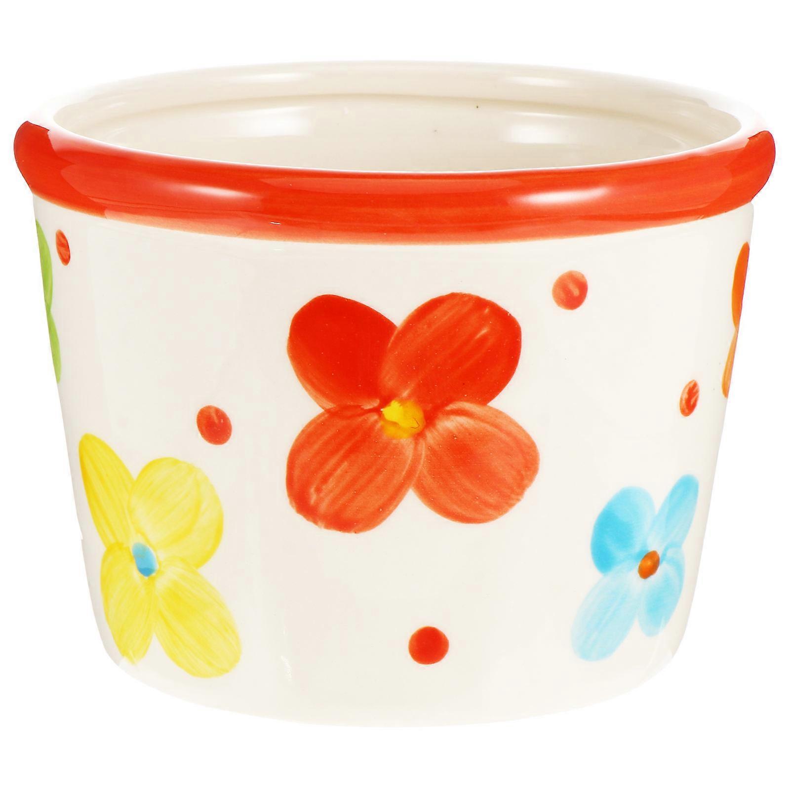 Ceramic Tableware Popcorn Bowl for Food Container 3Pcs Bowls