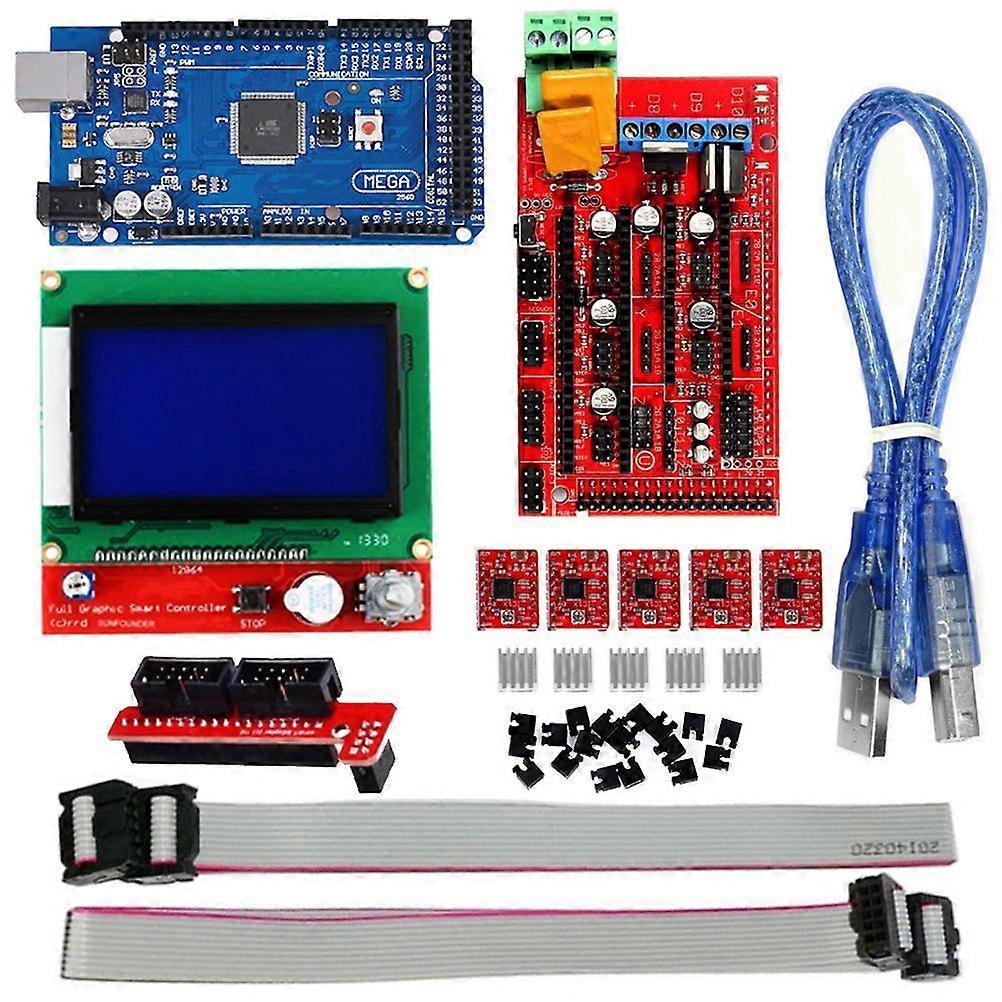 3D Printer Kit with LCD 12864 Graphic Controller 5Pcs