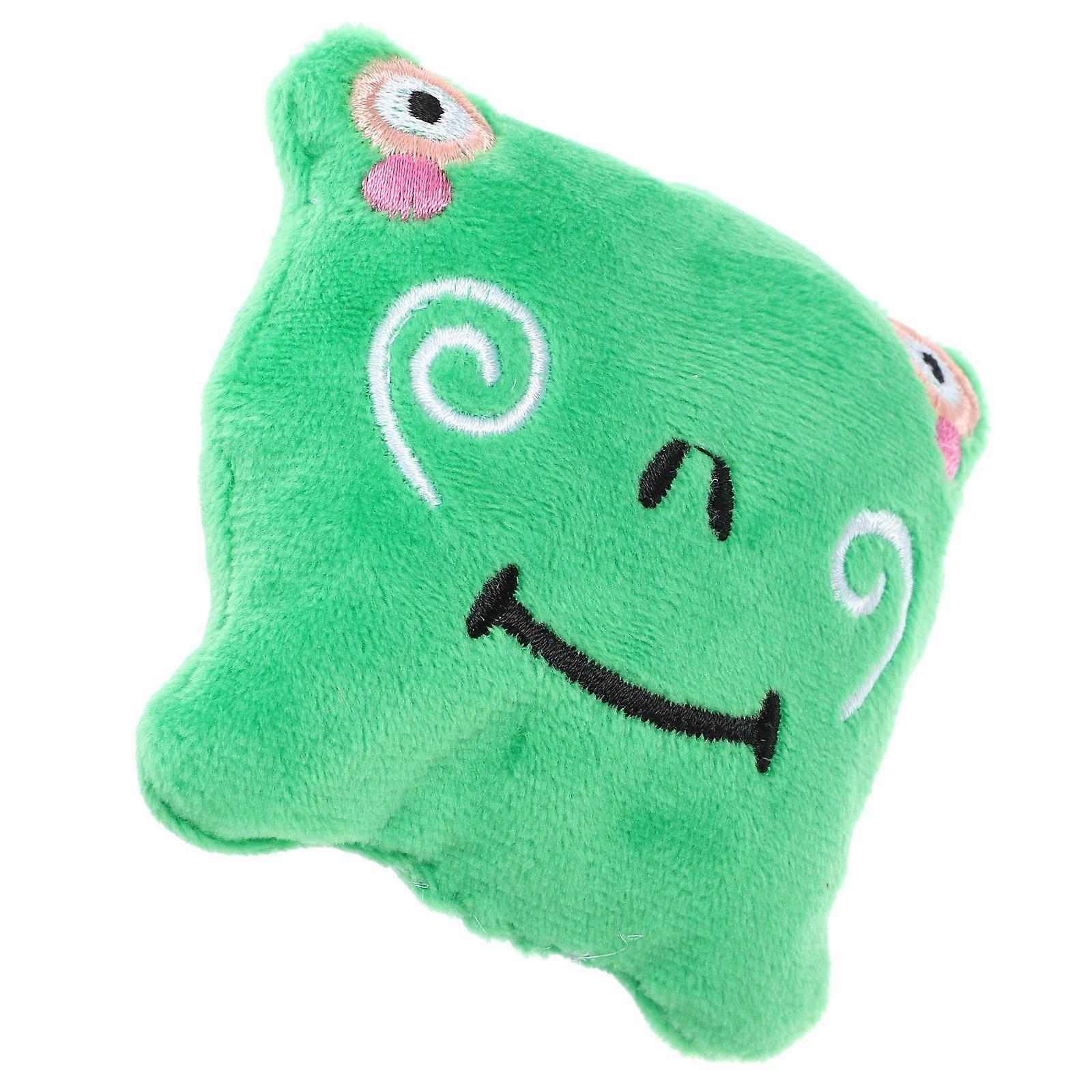 2Pcs Pet Cat Interactive Toy Frog Cube Made Of Plush Material Designed For Outdoor Play Stimulating Hunting Instincts