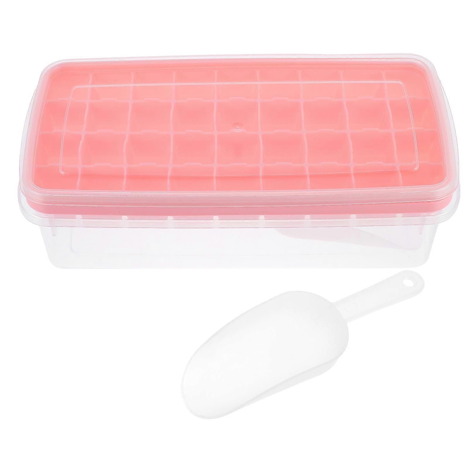 Creative Ice Maker Silicone Tray for Ice Making 4Sets with Lid
