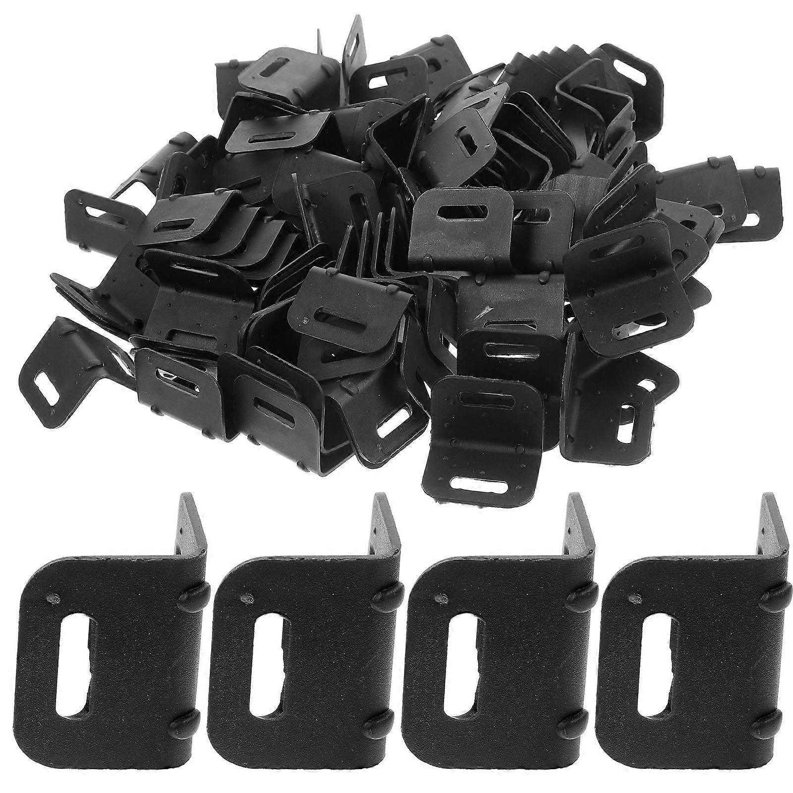 300Pcs Plastic Corner Protector for Speaker Use Black Packing Guards