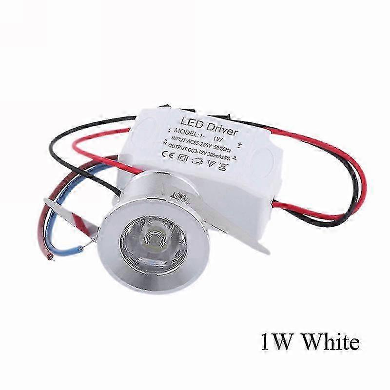 1/3W Recessed Mini Spotlight Lamp Ceiling Mounted LED Downlight Ceiling Light