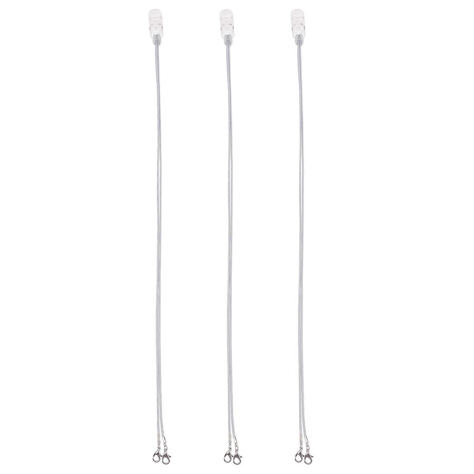 Hearing Aid Clip Anti Lost for Secure Usage with 9Pcs Lanyard Holder