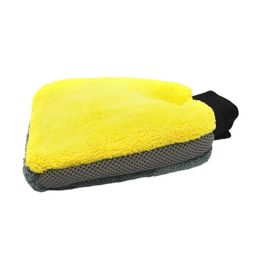 Auto Wash Gloves Double Side Waterproof for 3Pcs Effective Cleaning