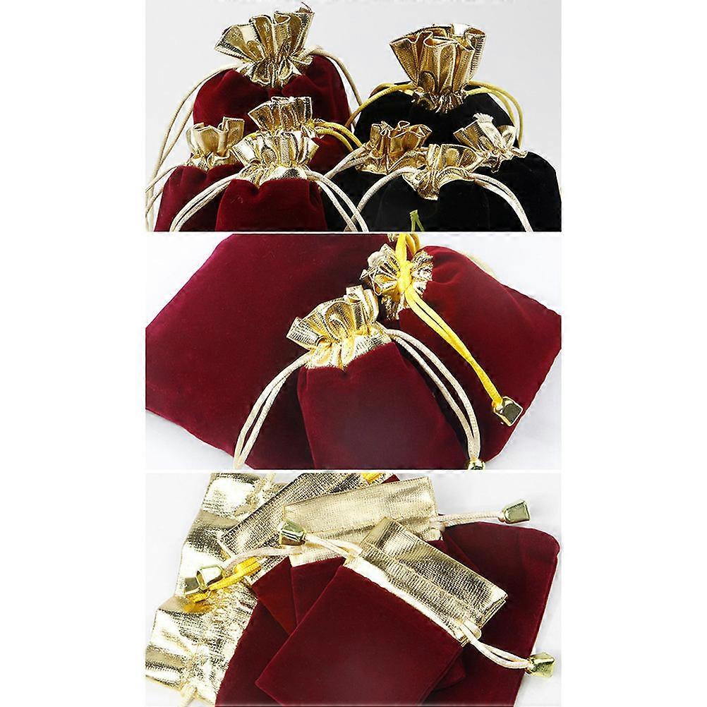 Chic Rectangular Storage Bag For Small Items Wedding Business Display 10Pcs