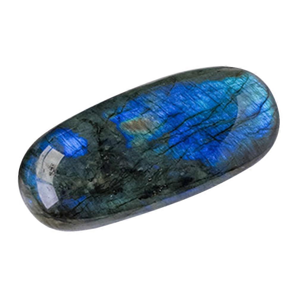 4Pcs Crystal Stone Desktop Ornament Design Space-saving For Home Office Decoration Blue