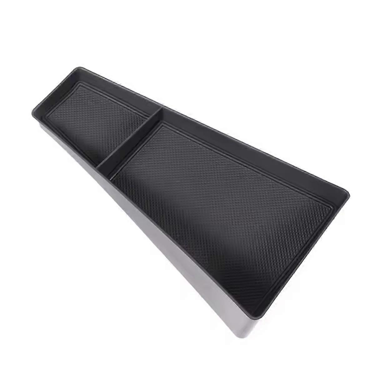 For 5 Series G60 2024 Car Central Control Navigation Screen Rear Storage Box Mobile Phone Tray Accessories