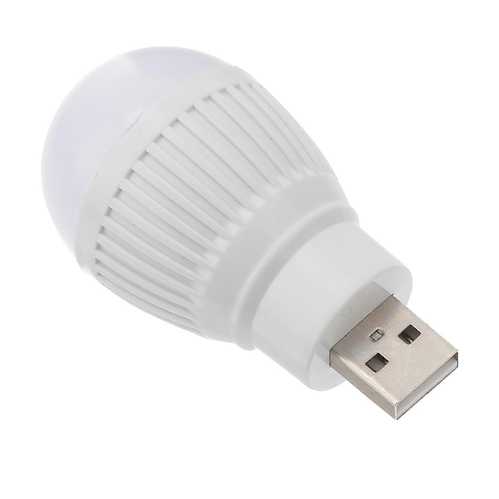 USB Light Bulb Mini Portable LED Night Light for Lighting USB Bulb Lamp