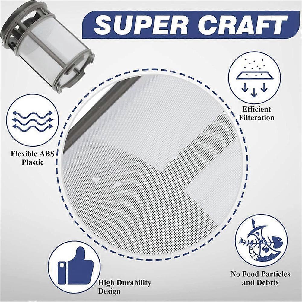 W10872845 Dishwasher Pump Filter Cup Replacement for 8579307