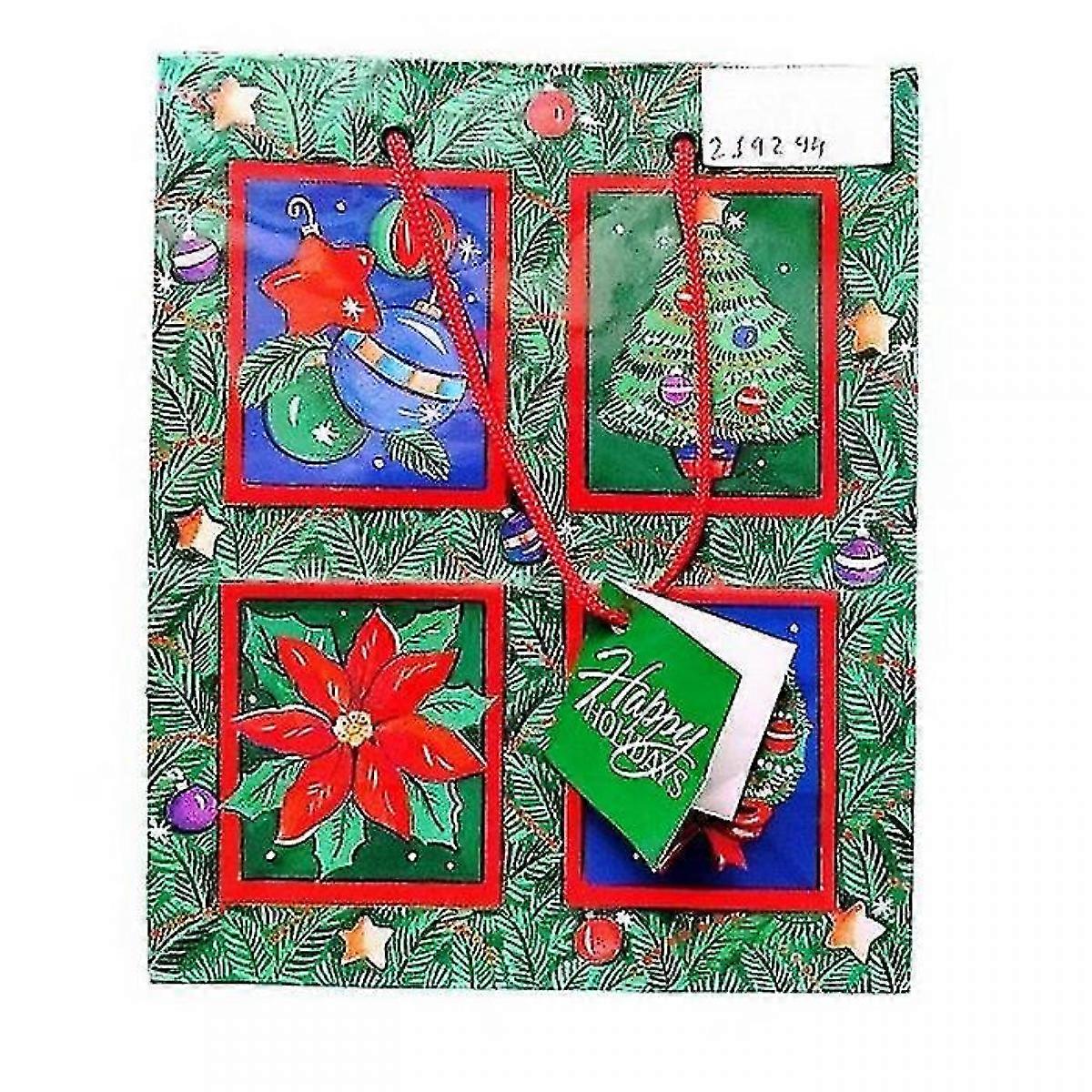 Frohe Feiertage Weihnachtsgeschenktüte