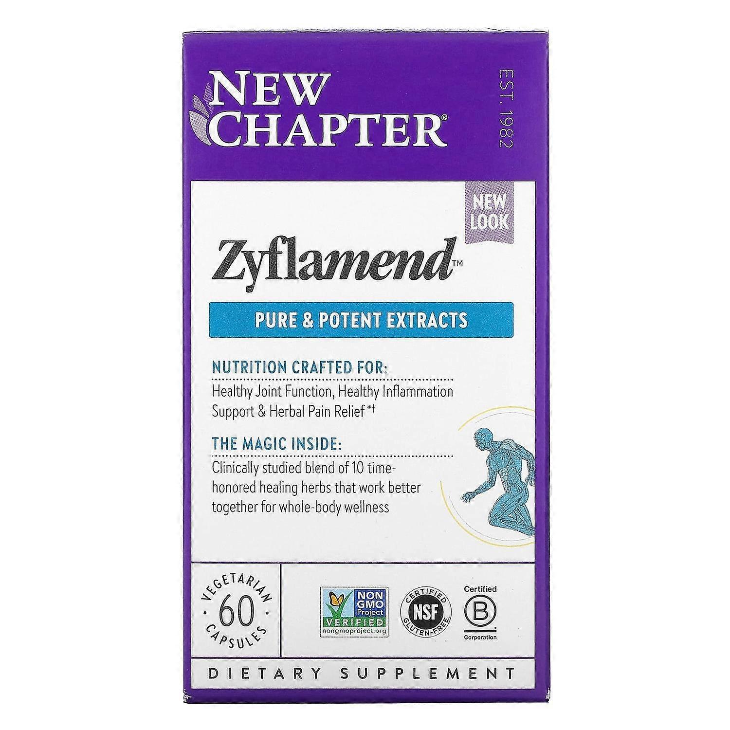 New Chapter, Zyflamend™, 60 Vegetarian Capsules