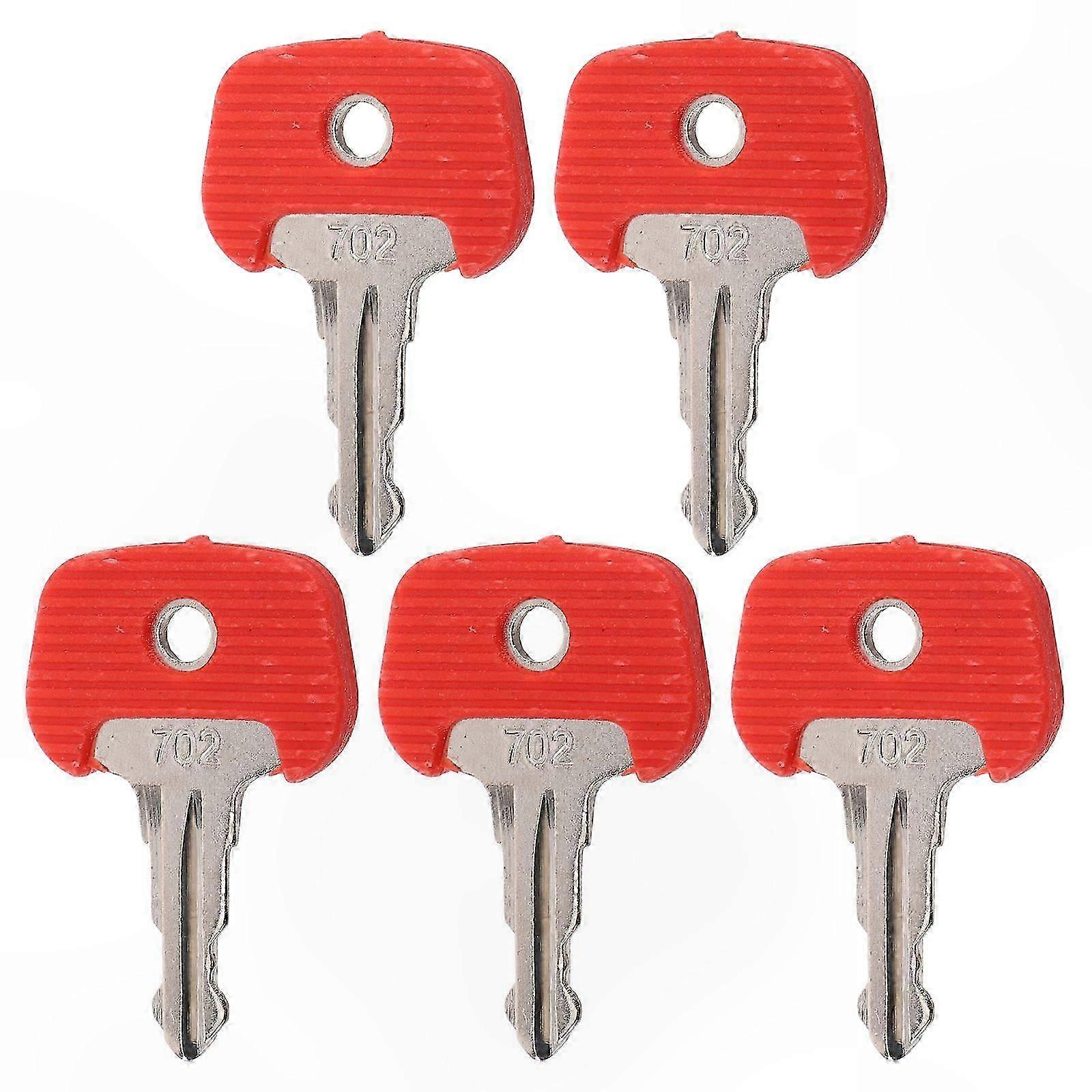 5Pcs Ignition Keys for Electric Forklifts and Construction Machinery Suitable for Jungheinrich Alternatives