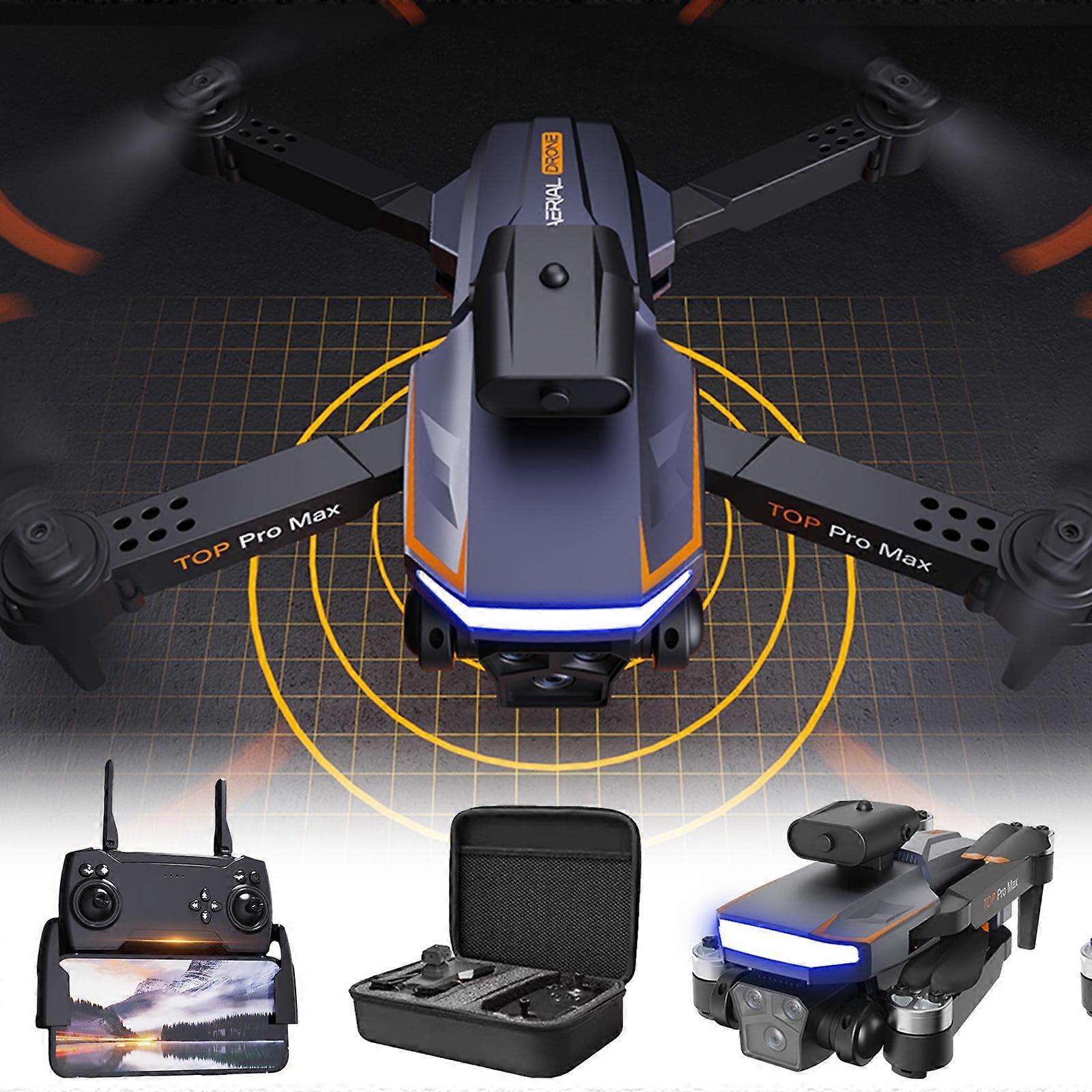 Jacenvly FPV Drone with 2 Cameras, Wind Resistance, Headless Mode, Gesture Control - Compatible with RC Beginners & Kids - Birthday Gift Quadcopter