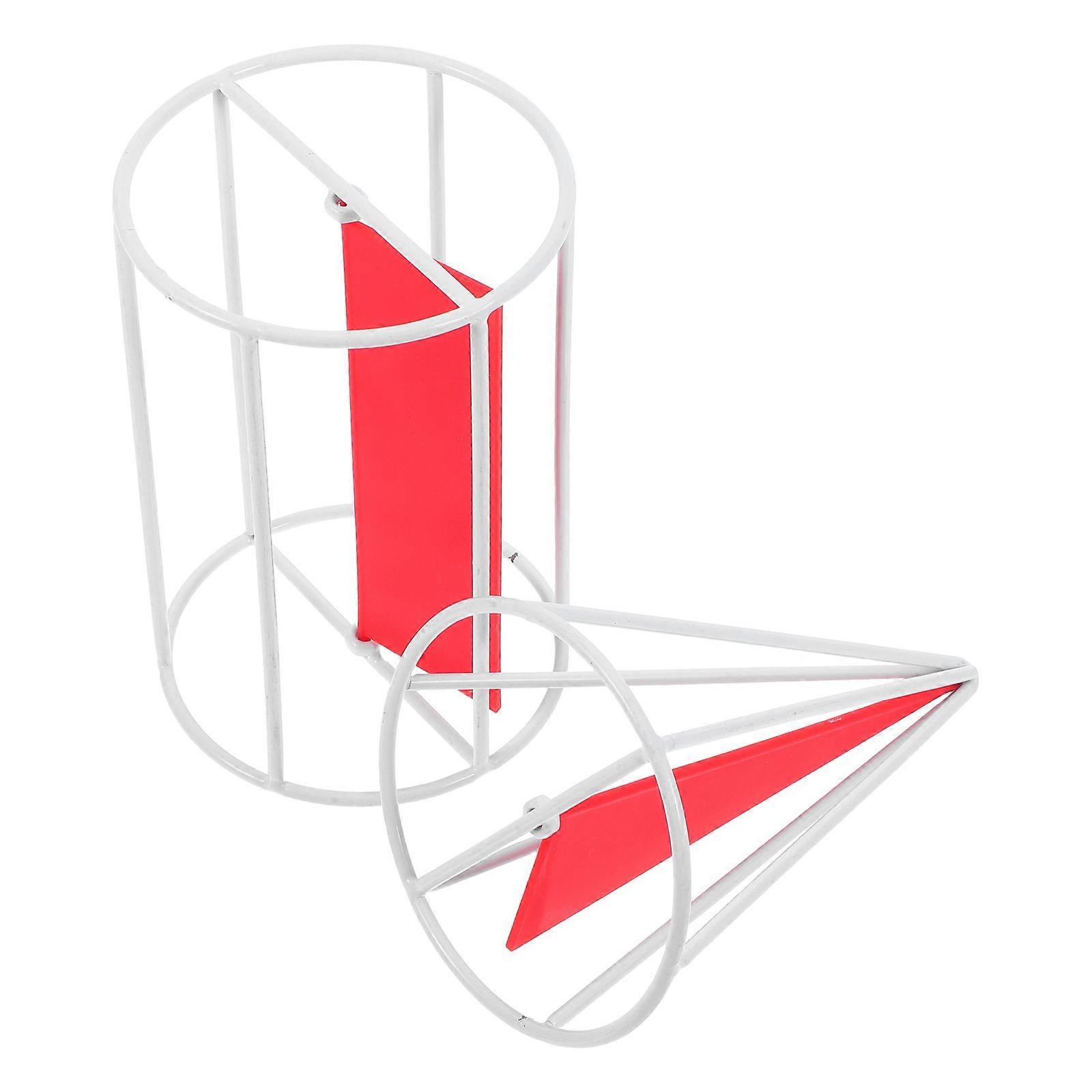 Cylinder Cone Volume Set Metal Geometric Solids 1Set for Classroom Use