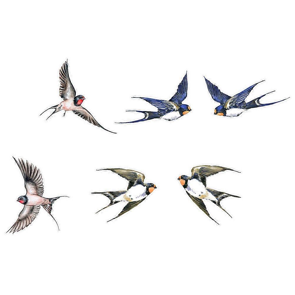 Static Cling Window Sticker Anti-Collision Bird Protection 1Set