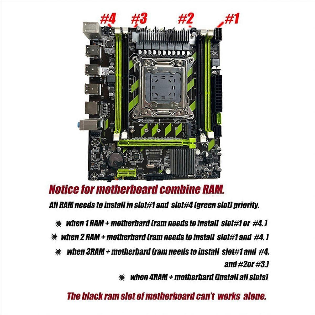 X79G LGA2011 Motherboard+E5 2670 V2 CPU+4X4G DDR3 RAM+Thermal Grease