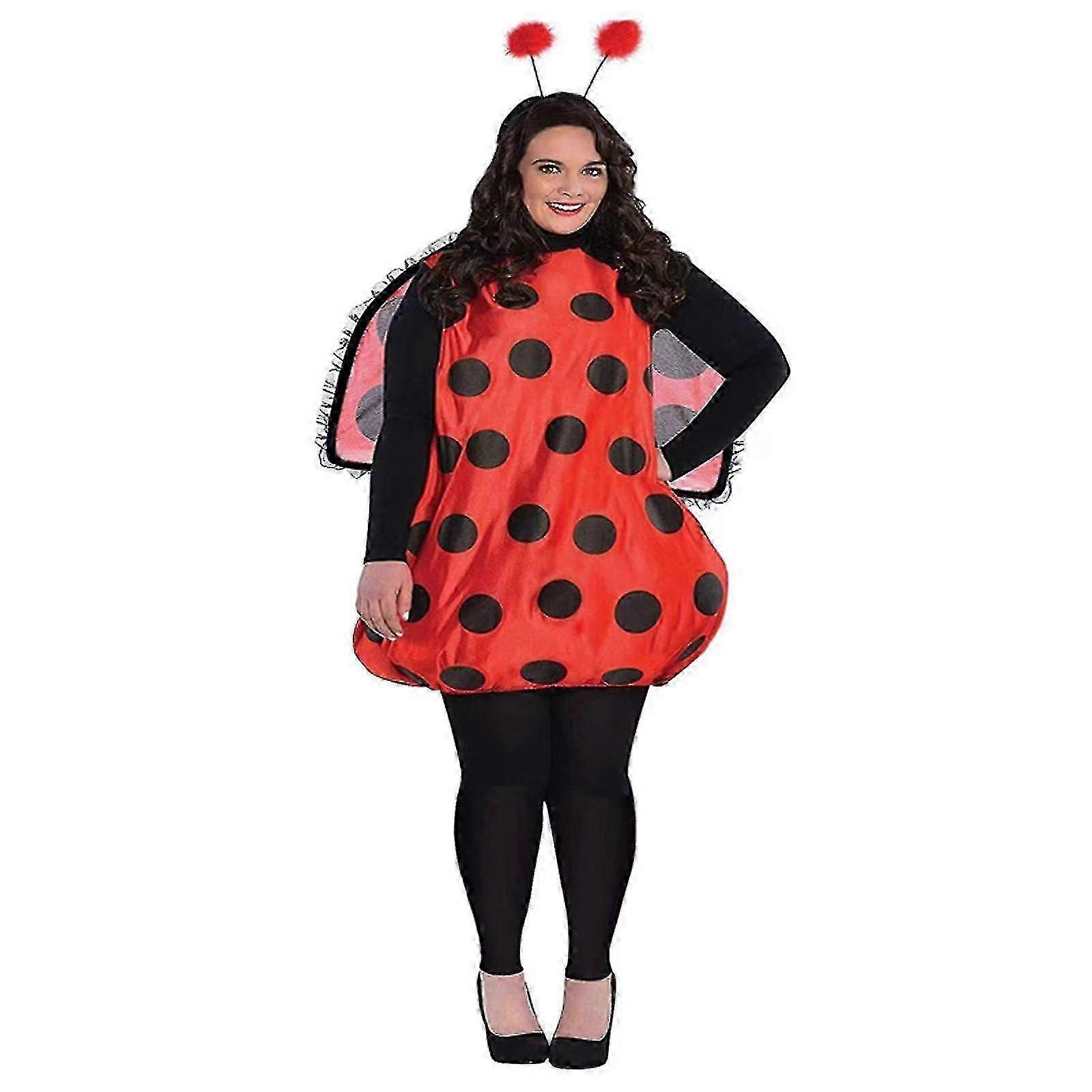 大人のハロウィーンコスチュームキット - 黄色いミツバチのてんとう虫のコスプレ衣装