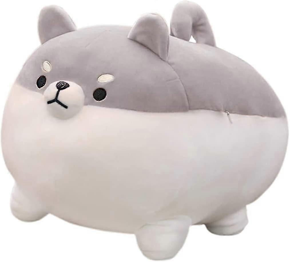 Stuffed Animal Plush Toy   (grey, 15.7")