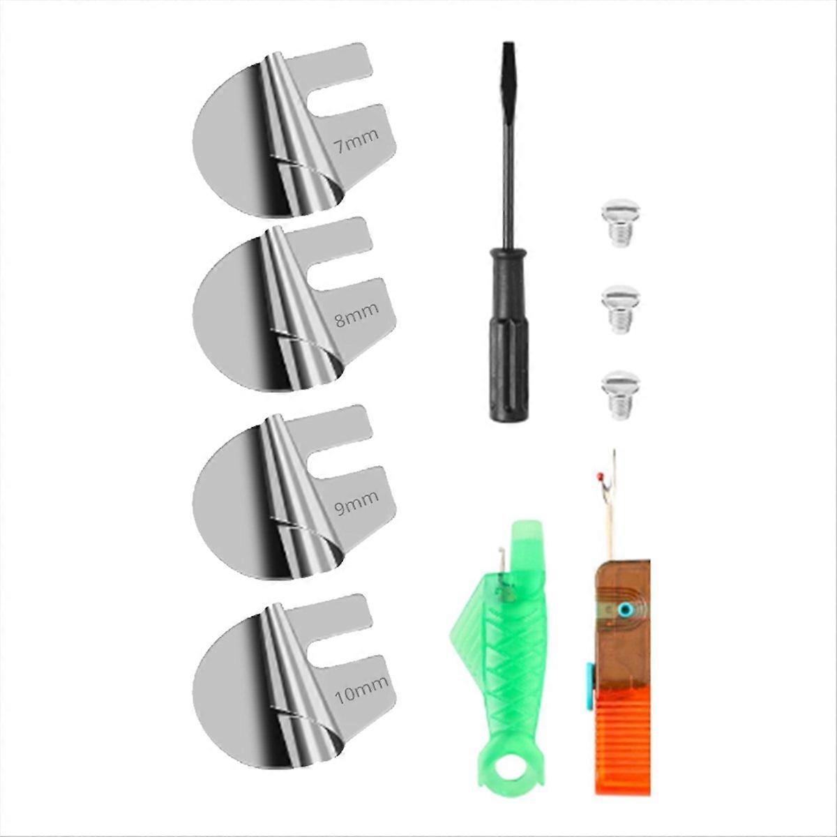 Universal Sewing Rolled Hemmer Foot 4Pcs,(7/8/9/10mm)