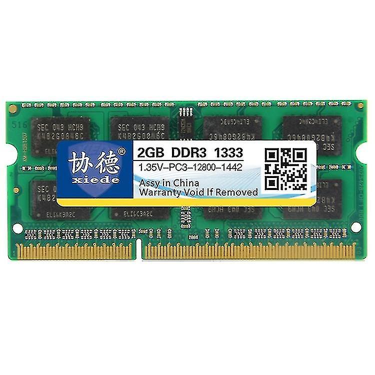 Computer Accessory Sets Xiede X094 Ddr3l 1333mhz 2gb 1.35v General Full Compatibility Memory Ram Module For Laptop