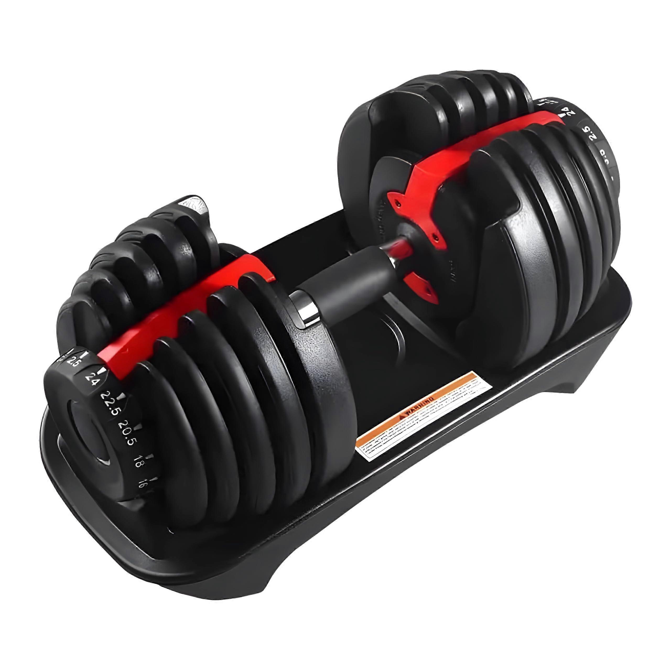 2.524kg Adjustable 15In1 Dumbbell Weight Set Quick Dial Weights 15 Gears Home Gym SpaceSaving Adjustable System