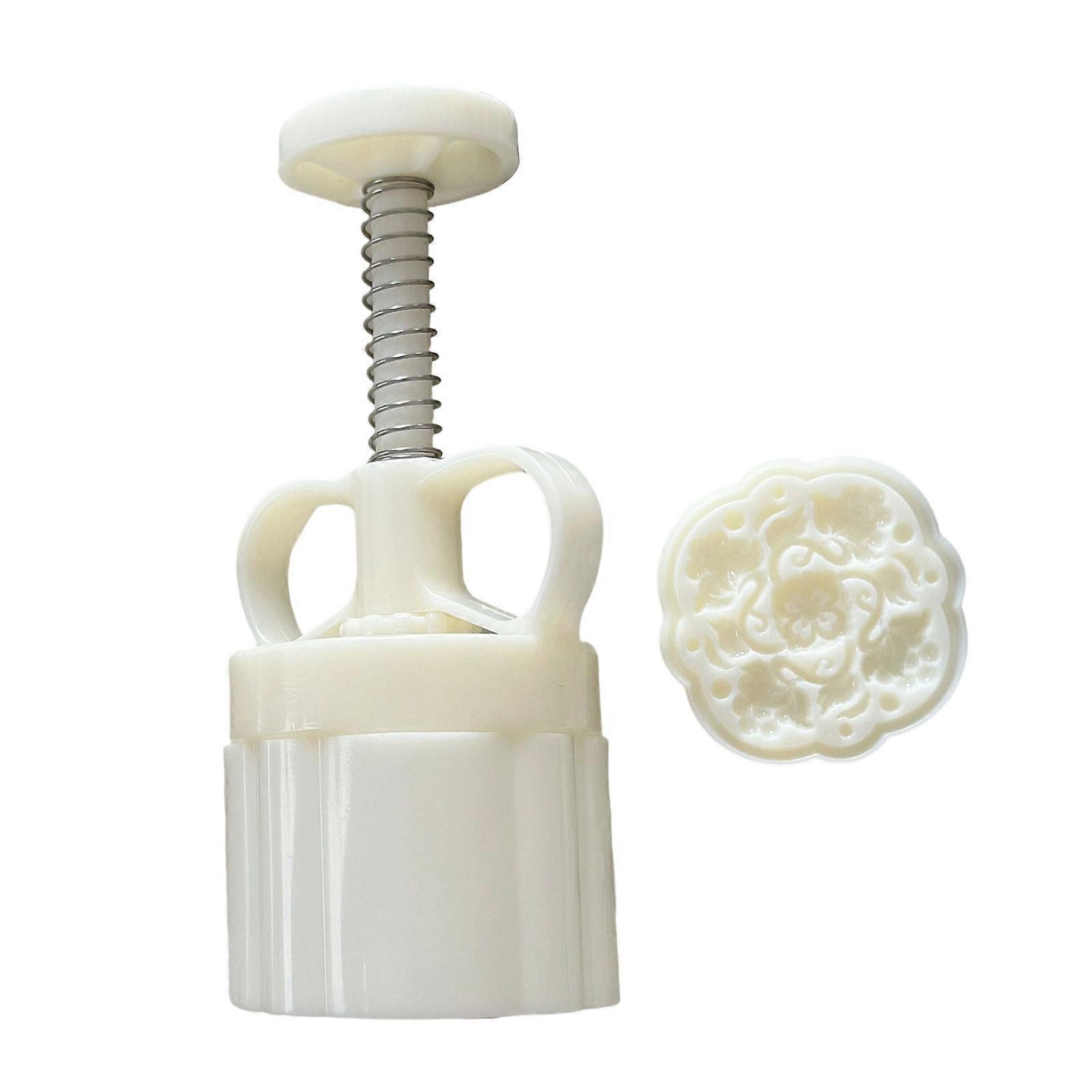 Creative Grape Shape Mooncakes Molds Durable 75g Grape Mooncakes Crafting Molds for Artisanal Dessert Enthusiasts Multicolor