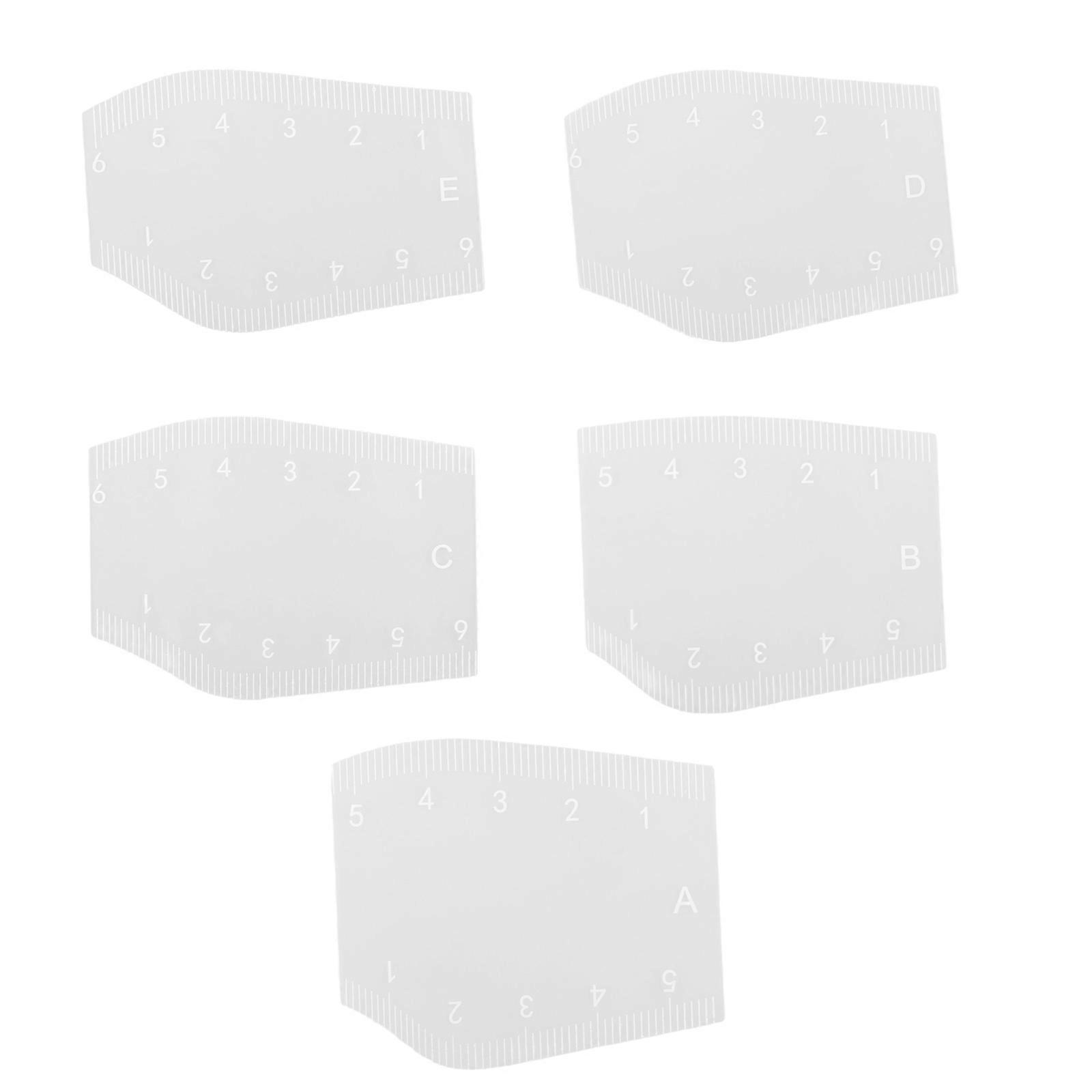 Modifiable Eyebrow King With Multiple Templates For Customizable Brow Shaping And Styling Multicolor