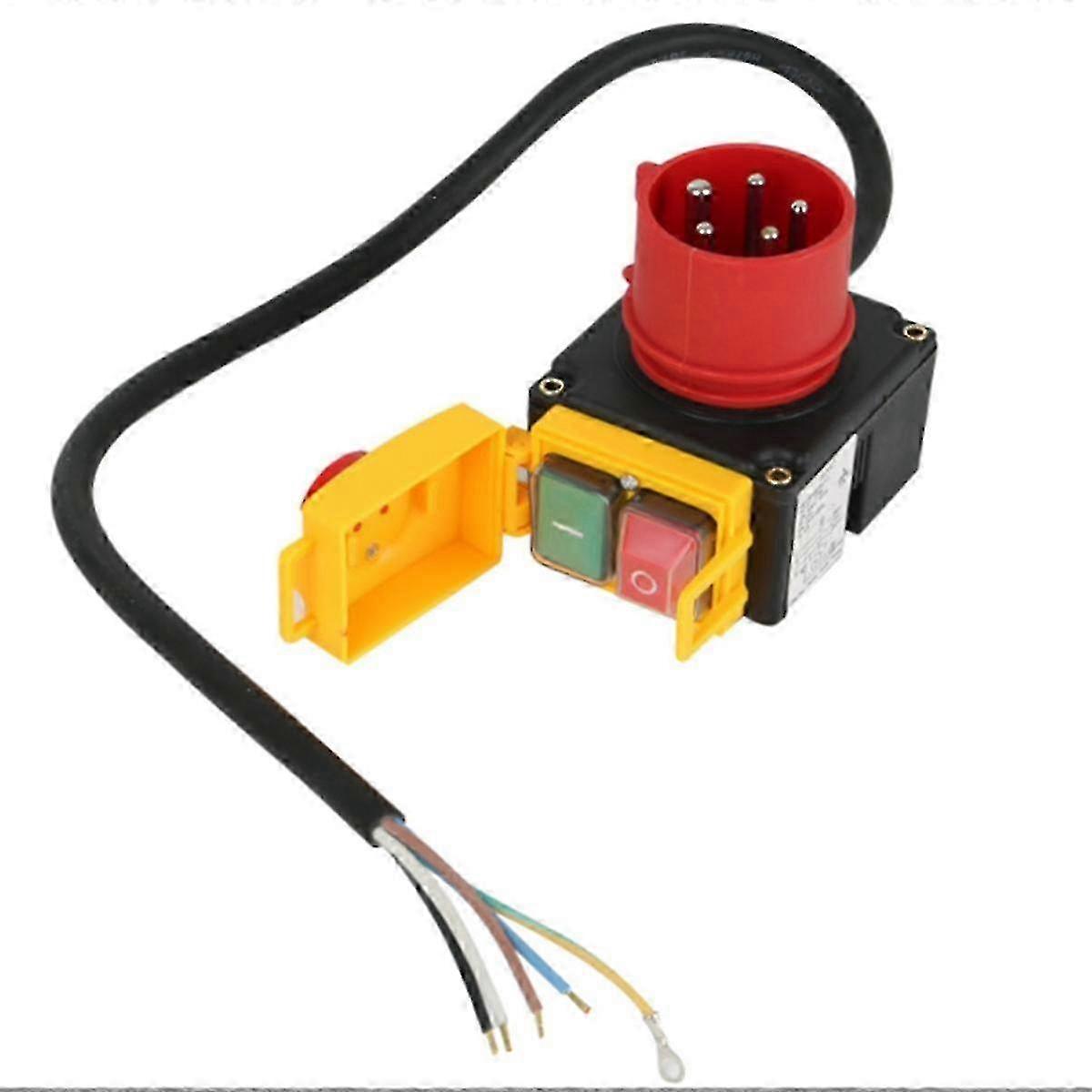 Emergency stop flap for KOA7 Device, 380/400V 3 phases switch machine with cable