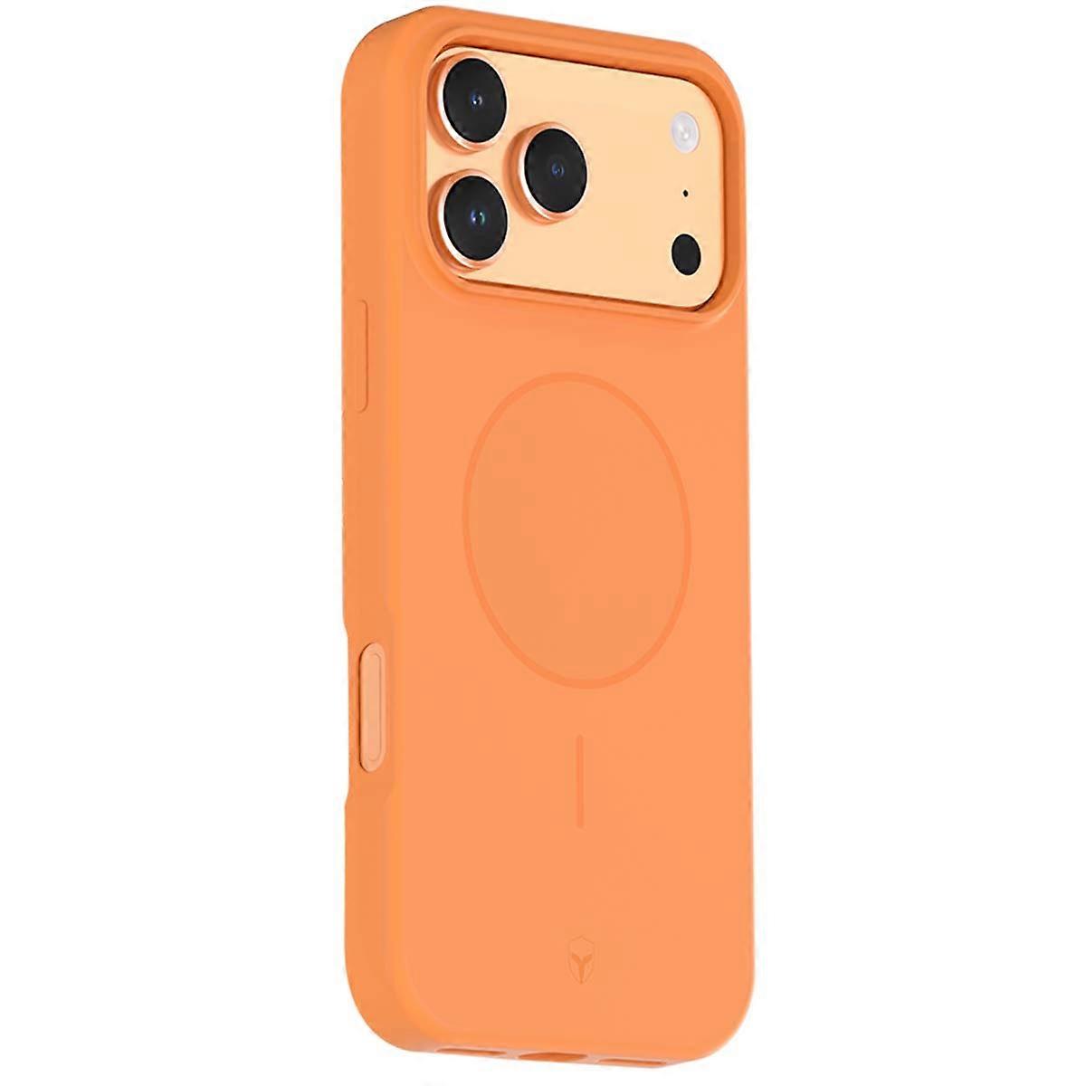 Silicone Case for iPhone 17 Pro MagSafe Compatible Shockproof 2m, Orange