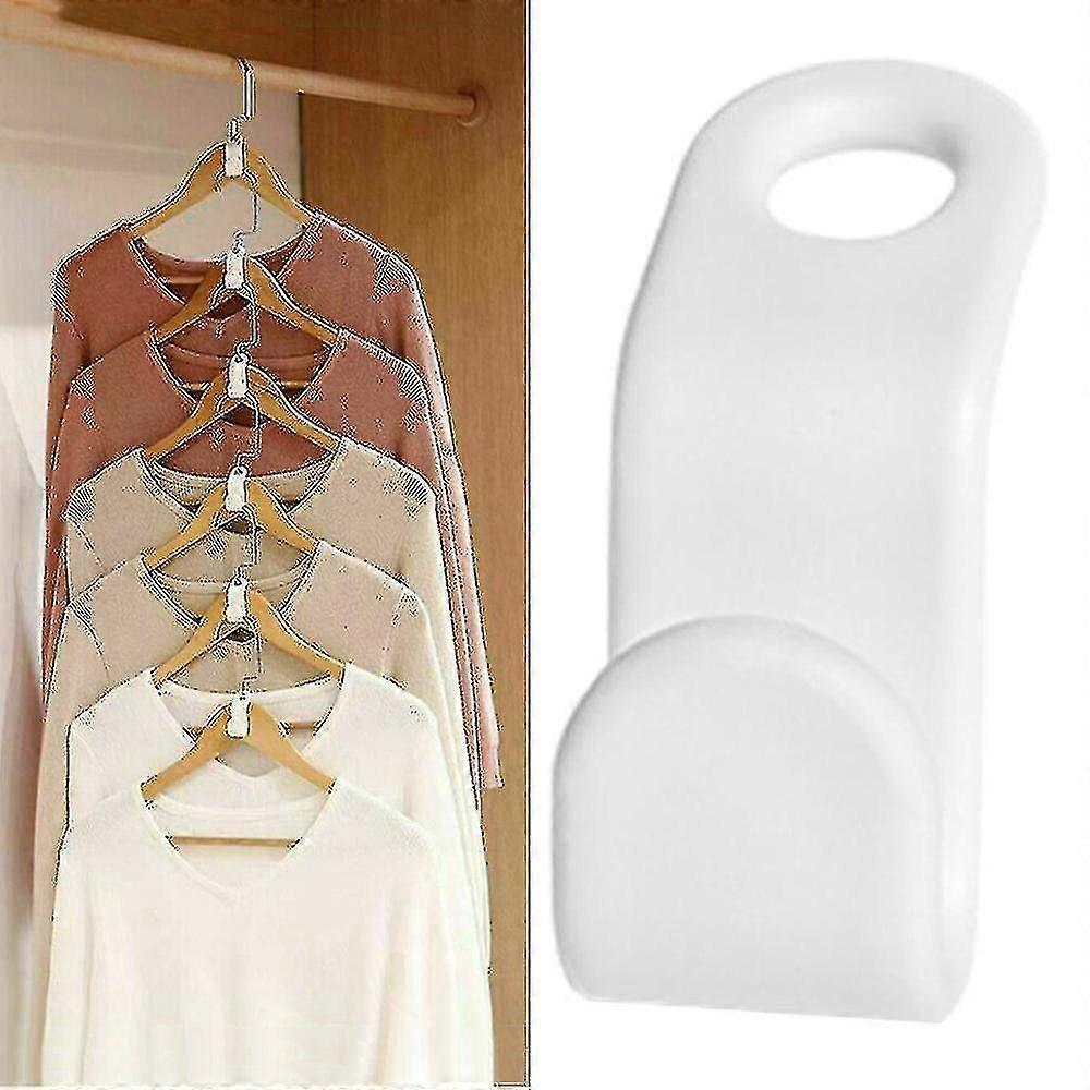 Clothes Hanger Connector Hooks Cascading Home Closet Clip Space Saving Organizer