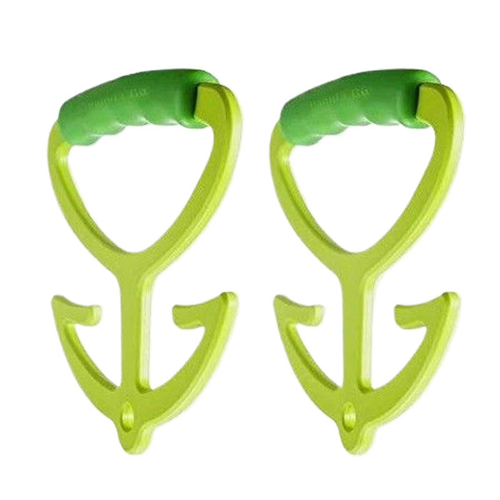 Grocery Bag Holder Multi Purpose Handle Carrier Reusable Ergonomic Non Slip Grip For Travel Shopping Laundry Delivery