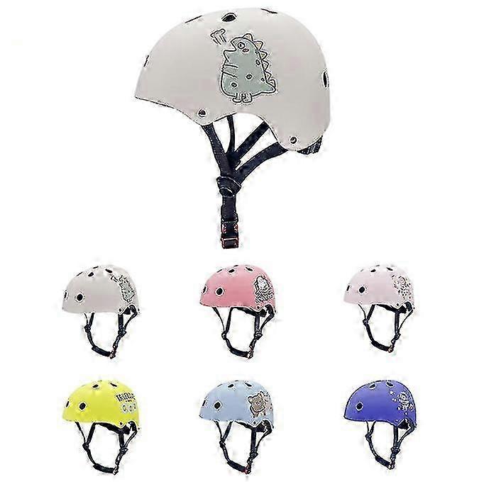 Lapset Söpö pyöräilykypärä taaperoille Pojat Tytöt Rullalauta Rullaluistelu Polkupyörä