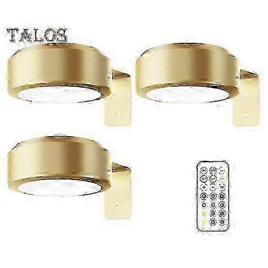 Télécommande Picture Light 100 Lumens Gradation en continu 3 modes Fonctionnement sur batterie Pas de perceuse Lumière d’art mural pour la décoration intérieure